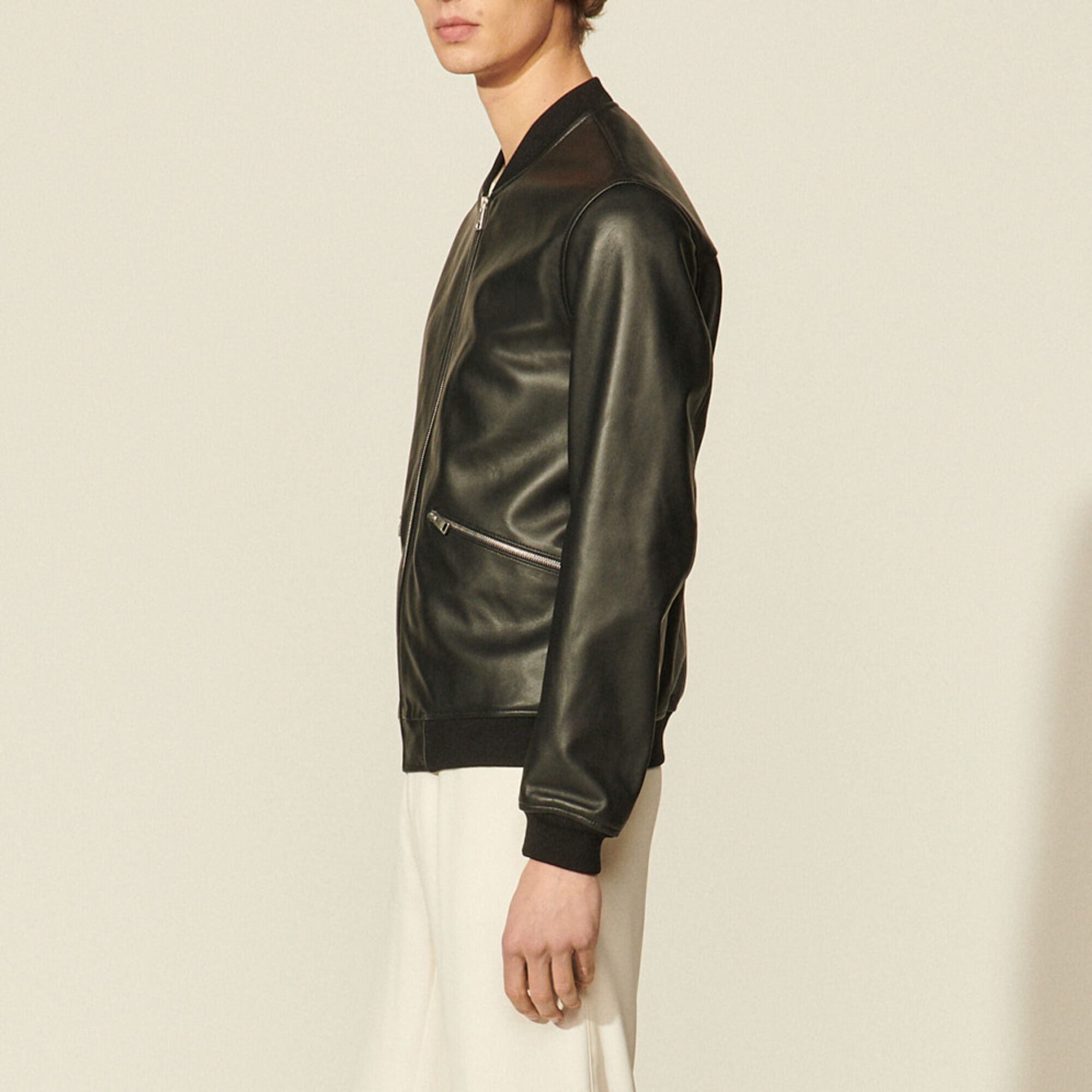 Leather jacket
