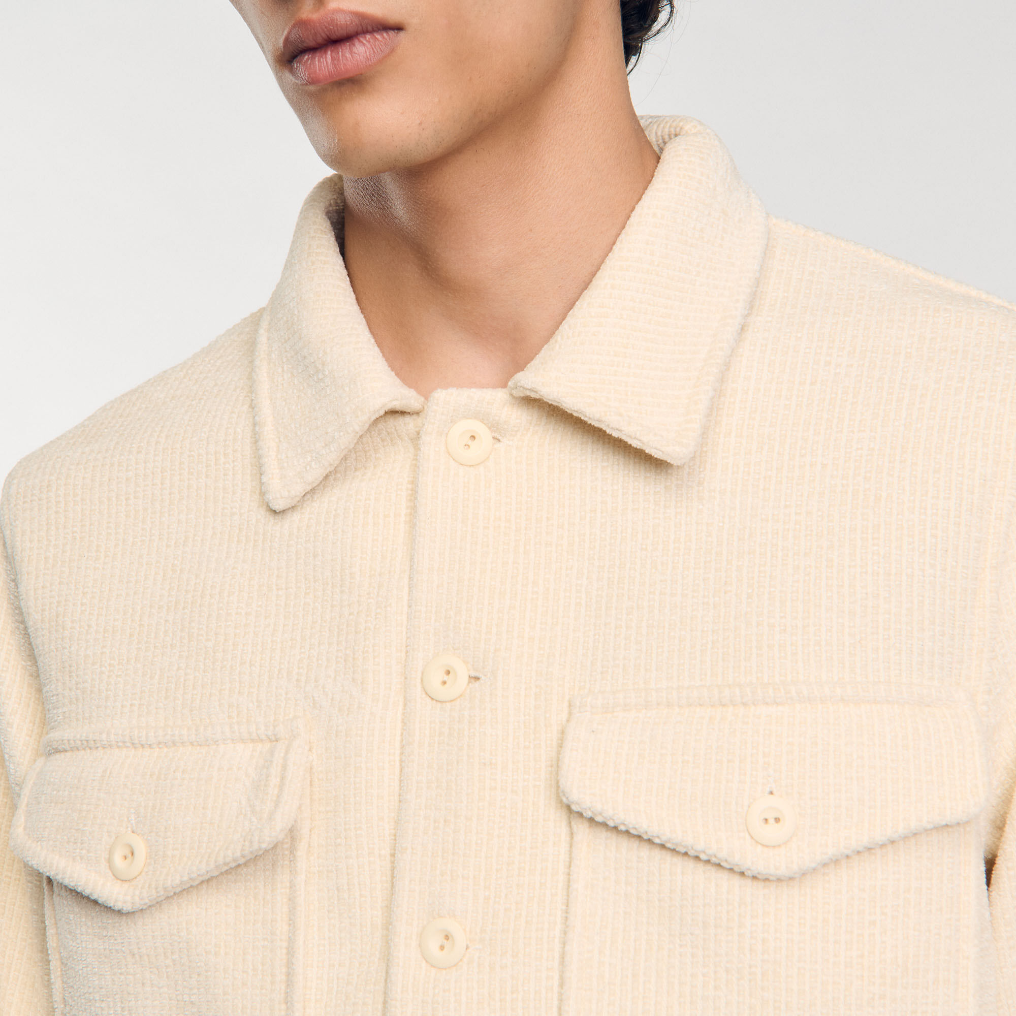 Corduroy overshirt - Men | Sandro