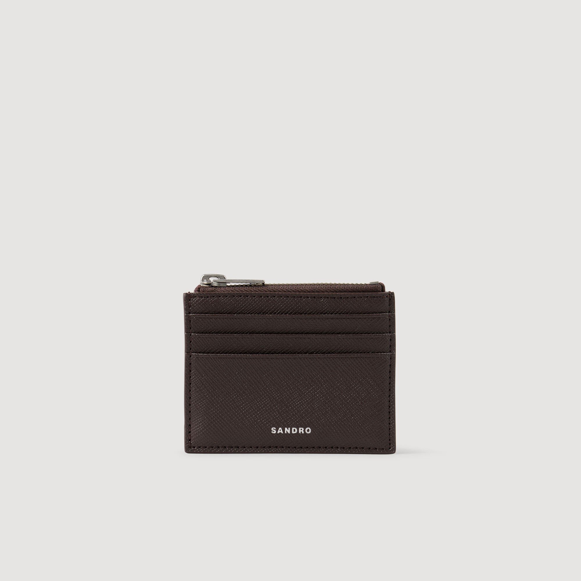 Reconstituted leather cardholder