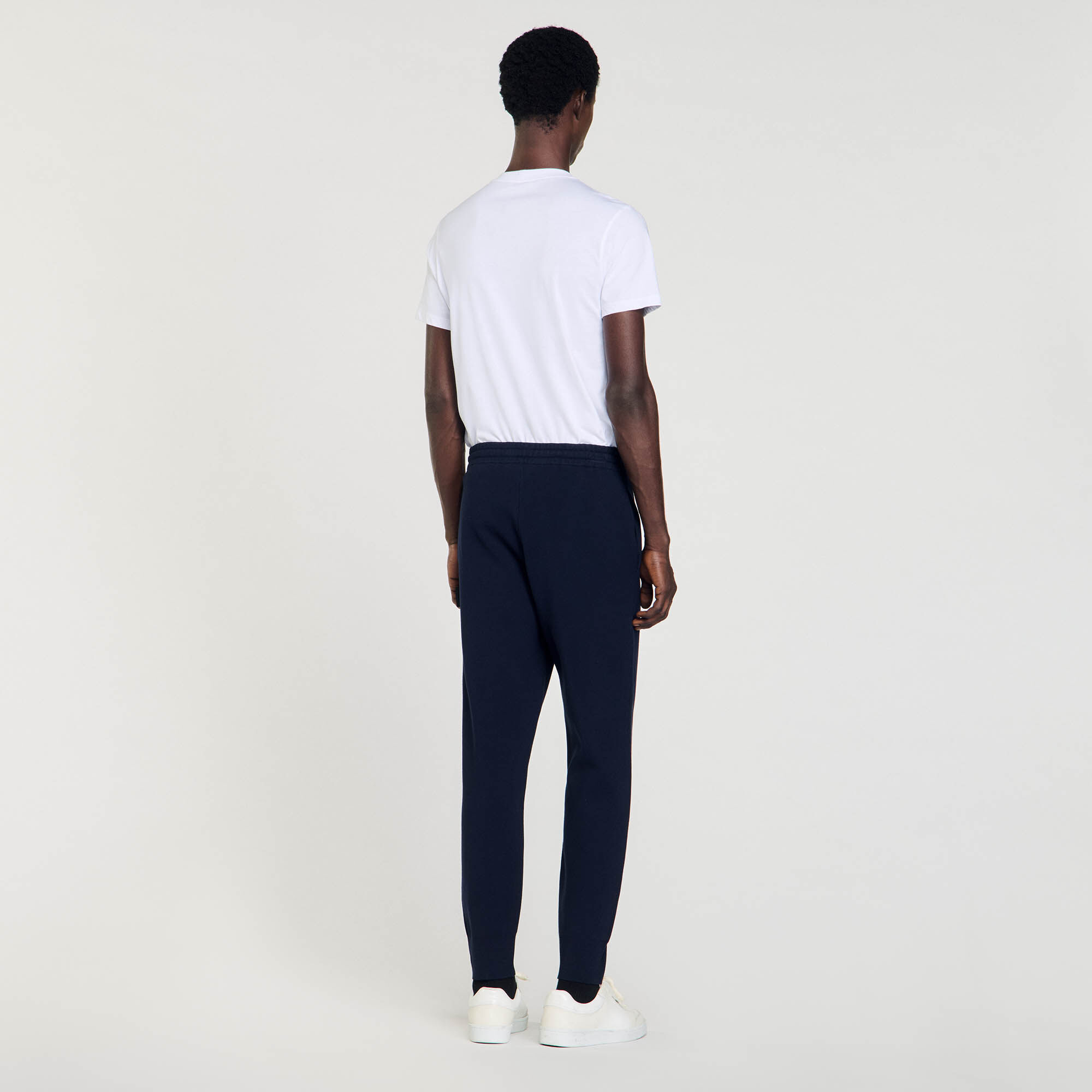 Knit jogging bottoms