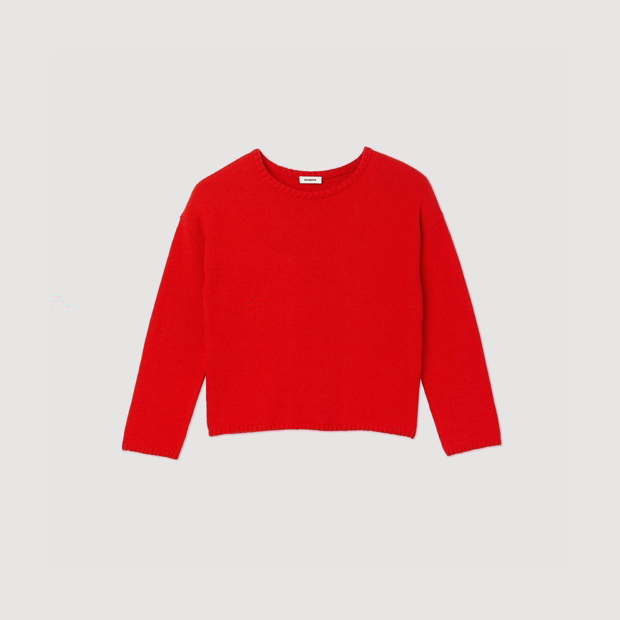 Bouclé knit sweater
