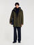 Hooded wool parka