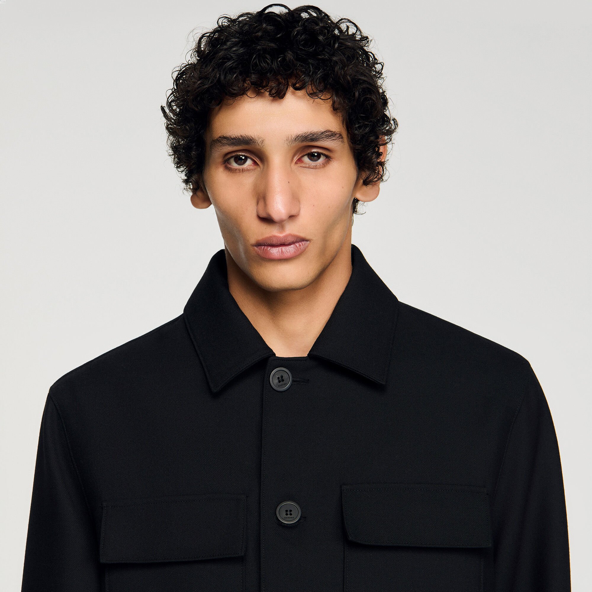 Buttoned overshirt