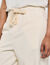 Wide-leg elasticated cotton trousers