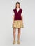 Two-tone wool and cashmere jumper
