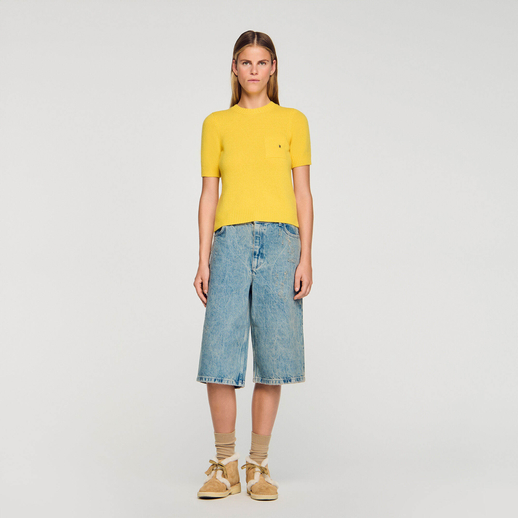 Short-sleeve jumper