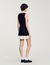 Two-tone tweed short dress