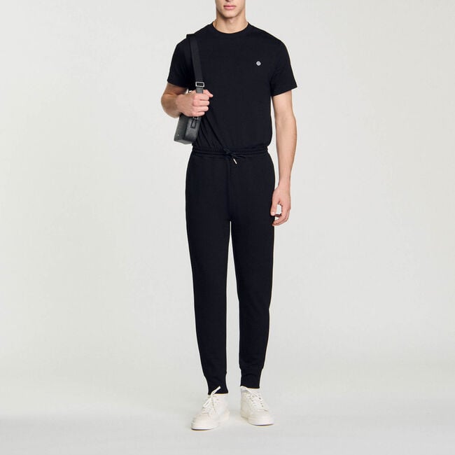 Knitted jogging bottoms