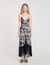 Floral print maxi dress