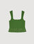 Knit top with charms