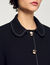 Peter Pan collar cropped jacket