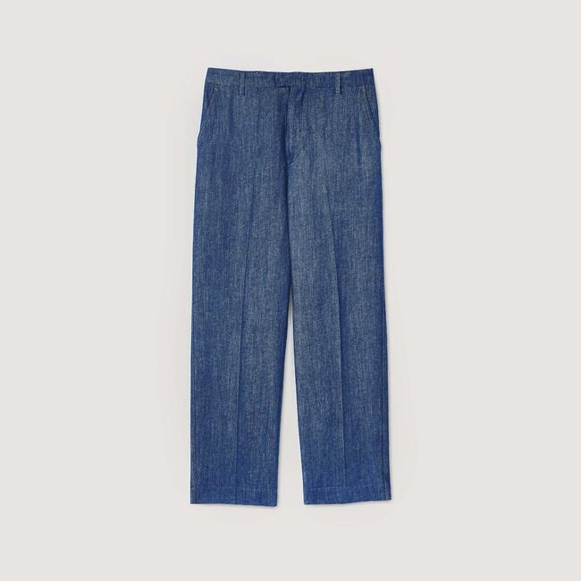 Chambray trousers