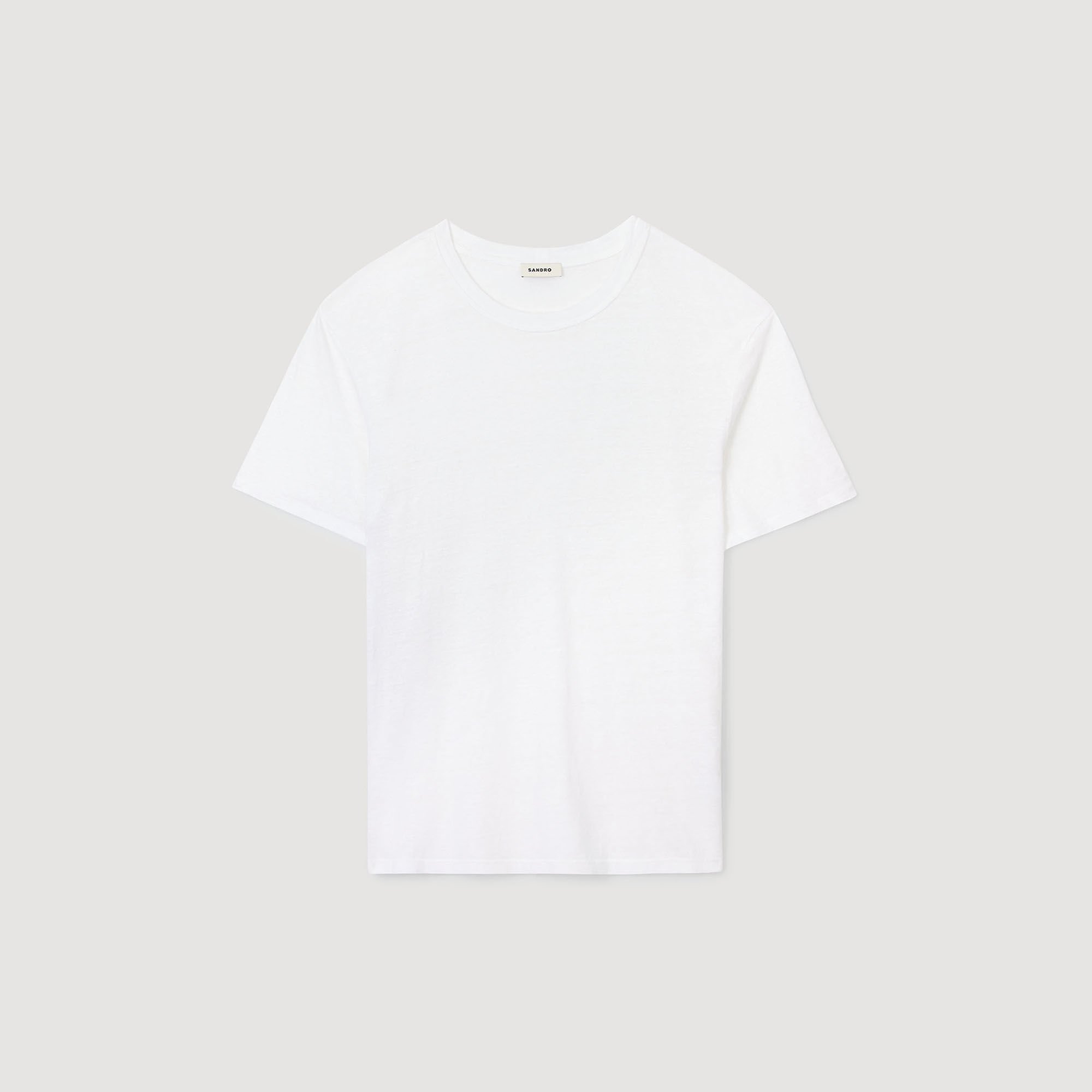 Certified linen T-shirt