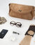 Le Mambo suede leather bag