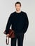 Leather shopping bag