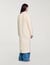 Long wool-blend coat