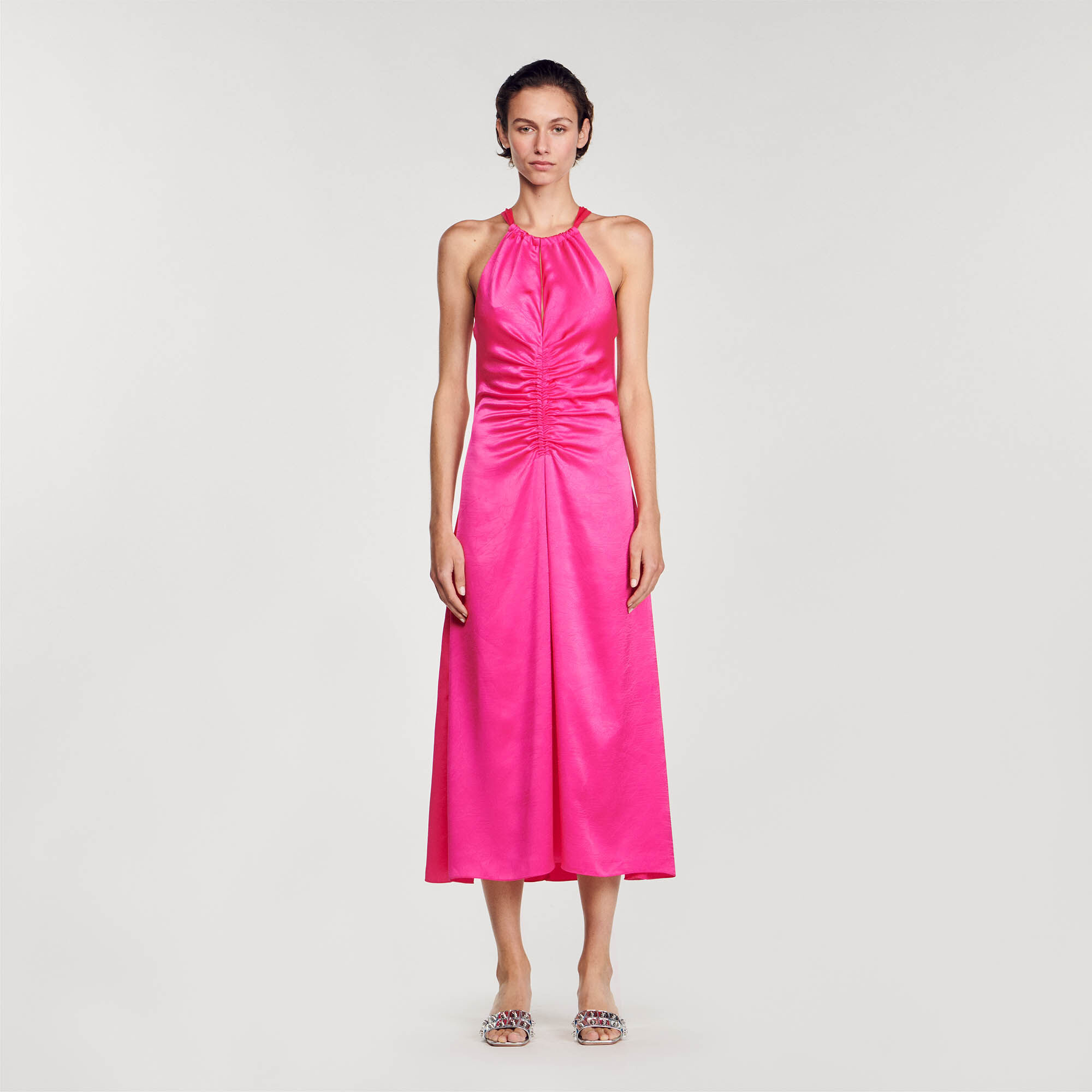 Sandro store pink dress
