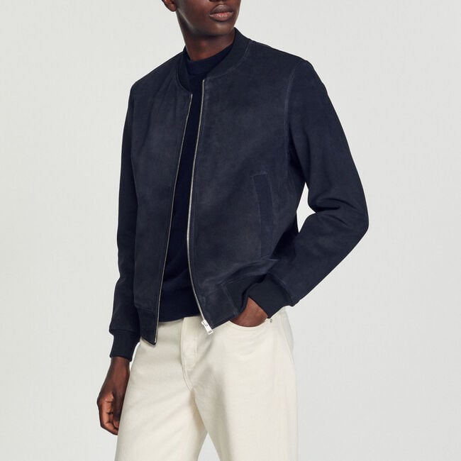 Jacket in certified leather