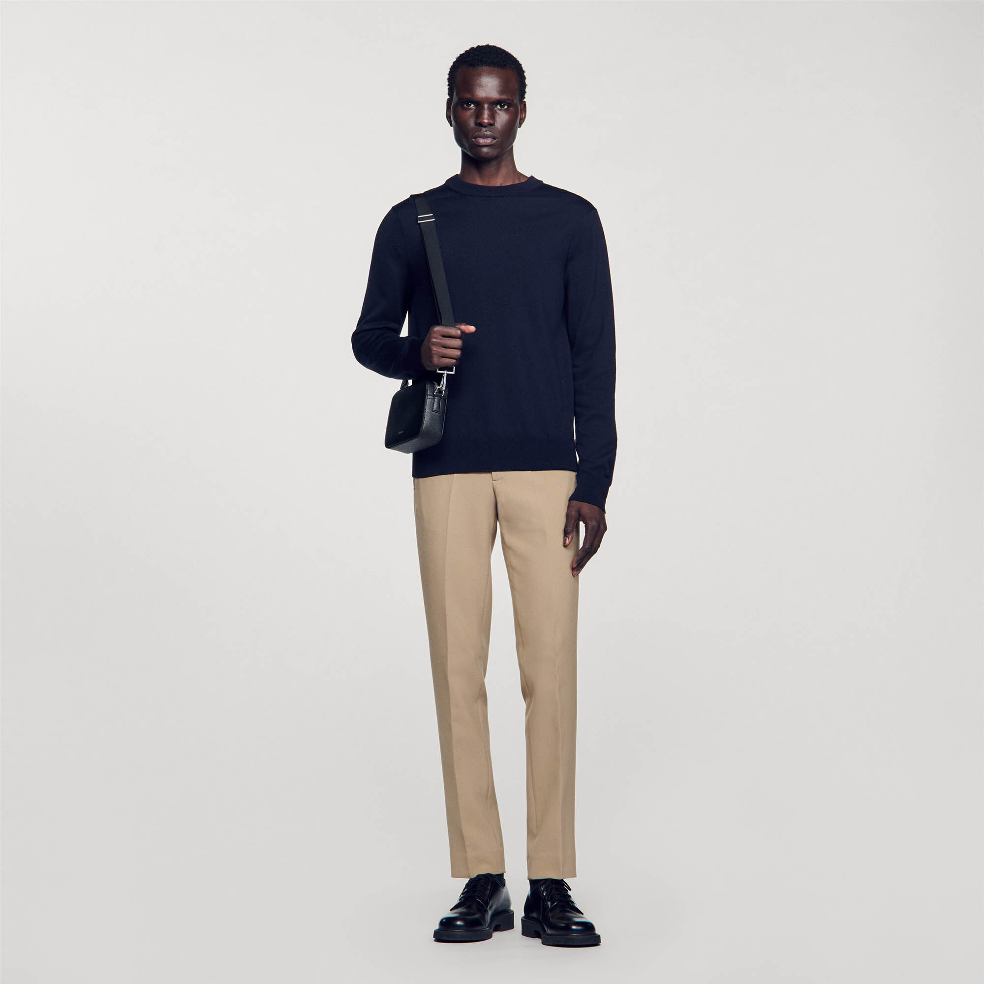 Fine knit wool sweater