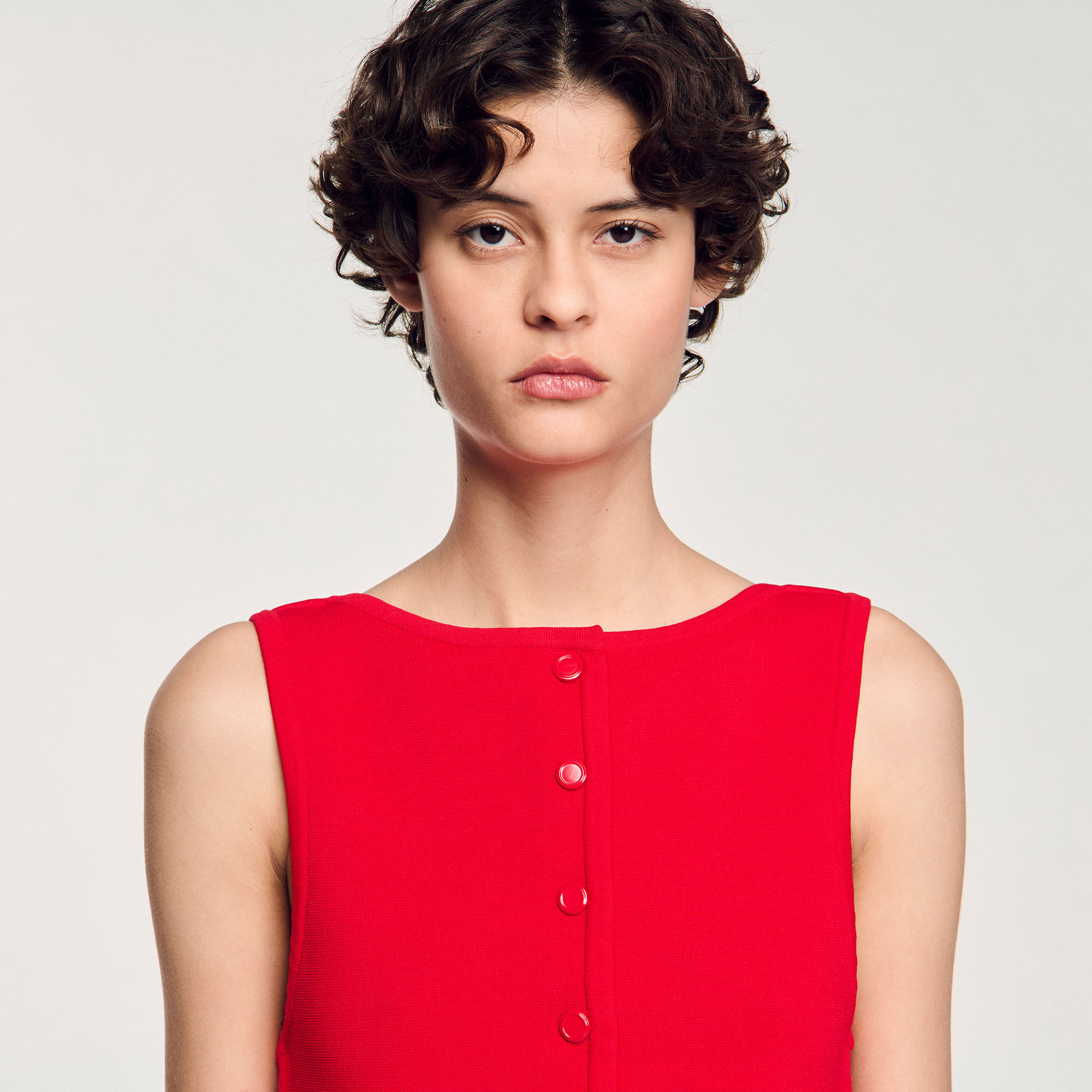 Sleeveless jumper