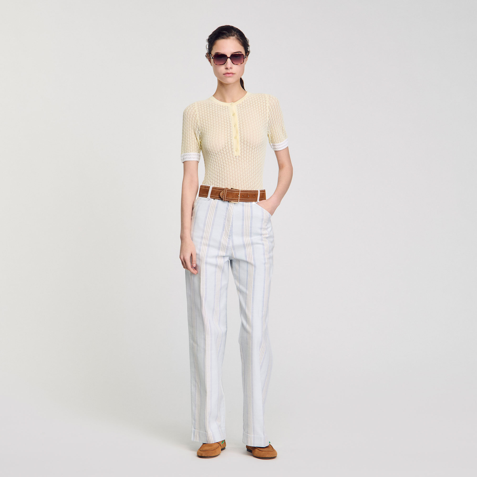 Printed sweaters for women | Sandro Paris Printed sweaters for women | Sandro Paris