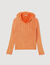 Faded knit hoodie