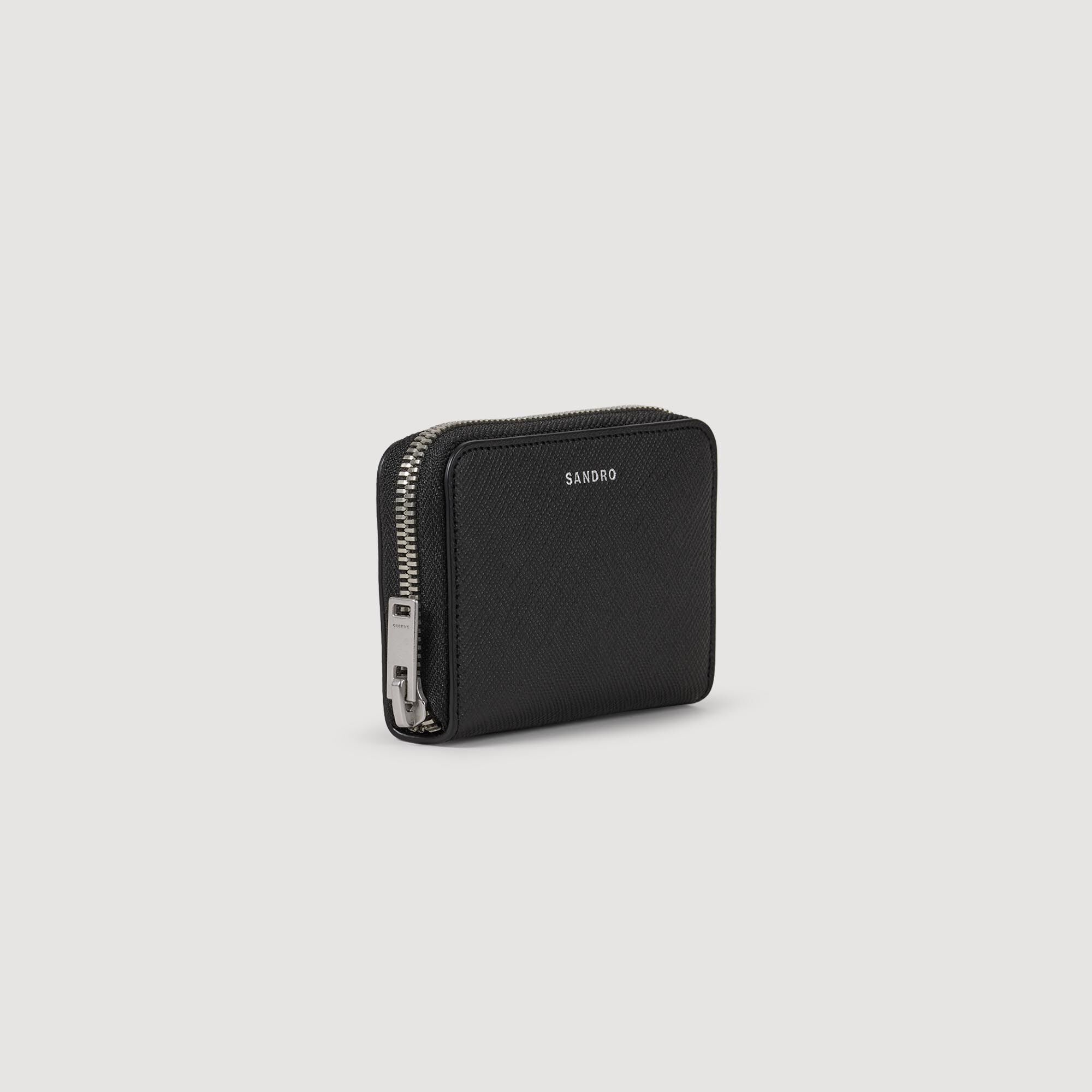Zipped cord wallet