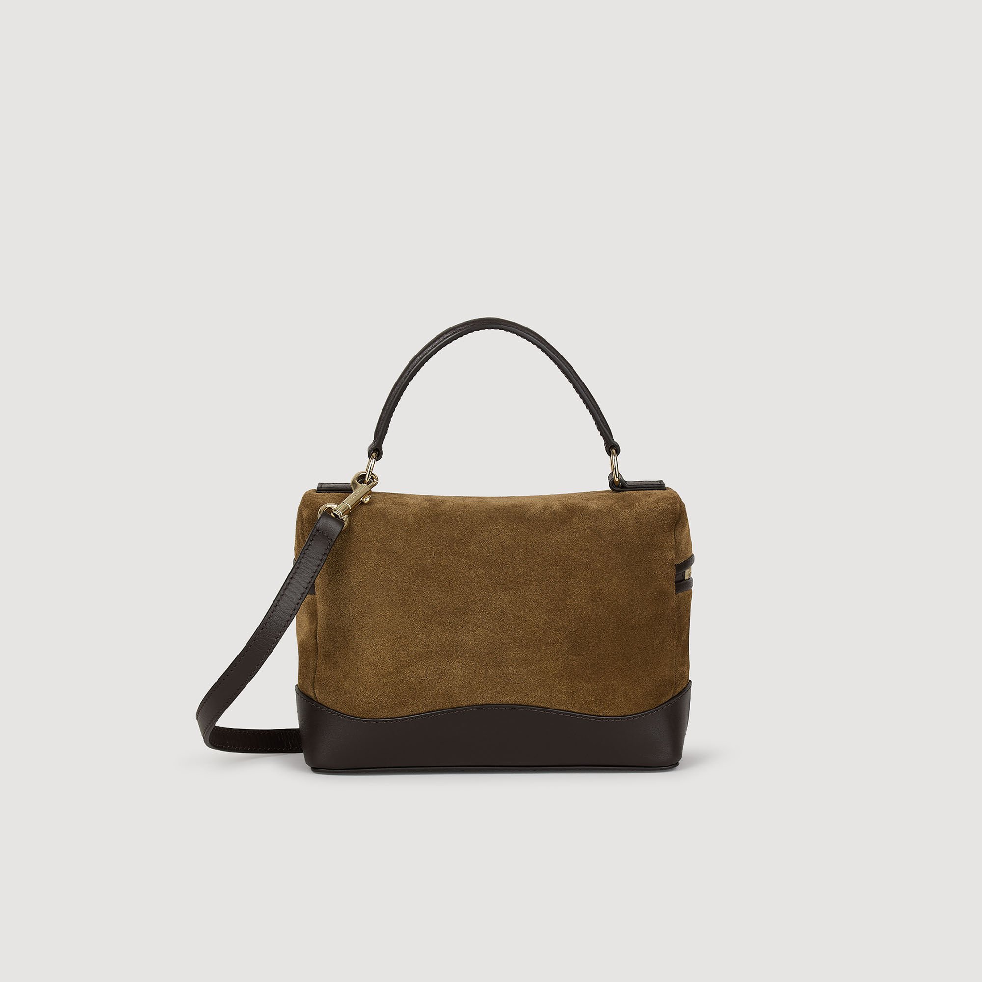 TANGOSO leather and suede vanity