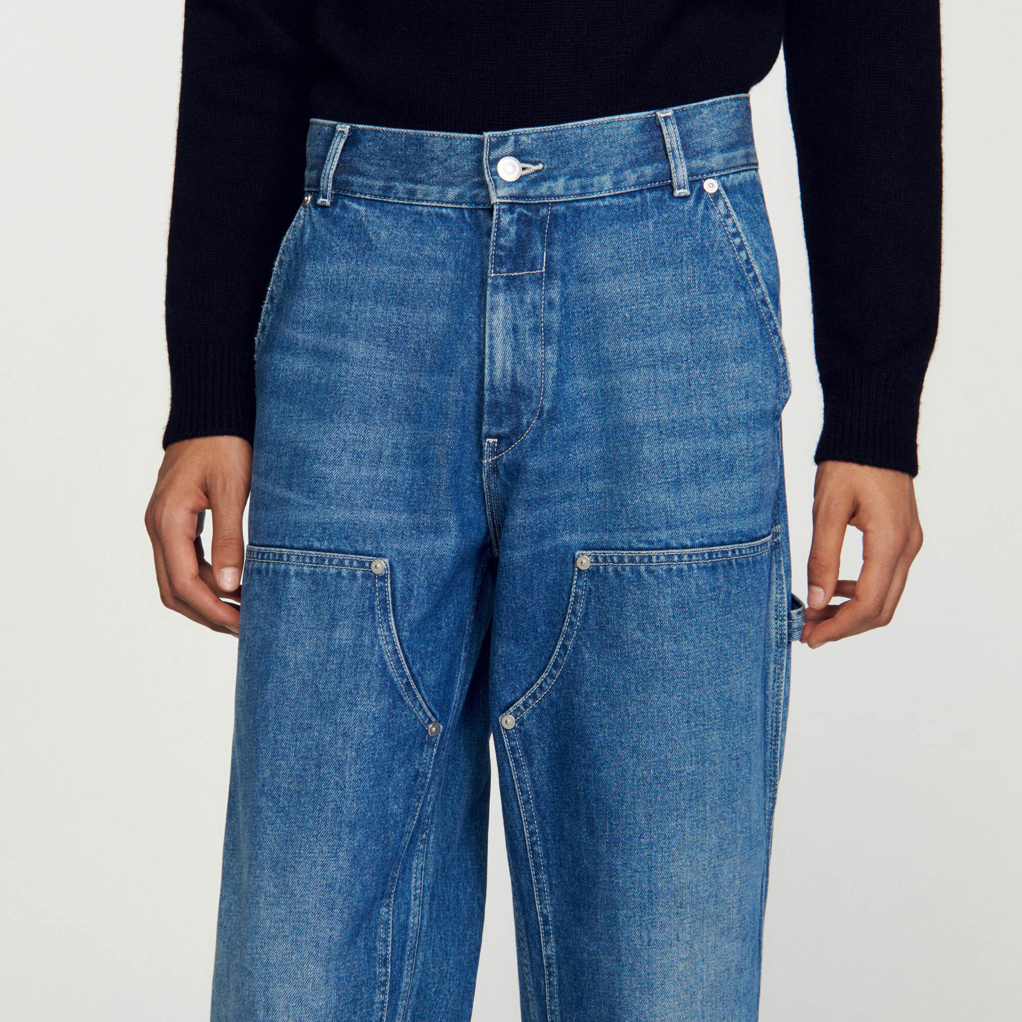 Carpenter jeans for Men | Sandro Paris