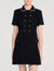 Short buttoned tweed dress - Women | Sandro