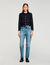 Ruffled tweed jacket