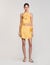 Short skirt with ruffled detail