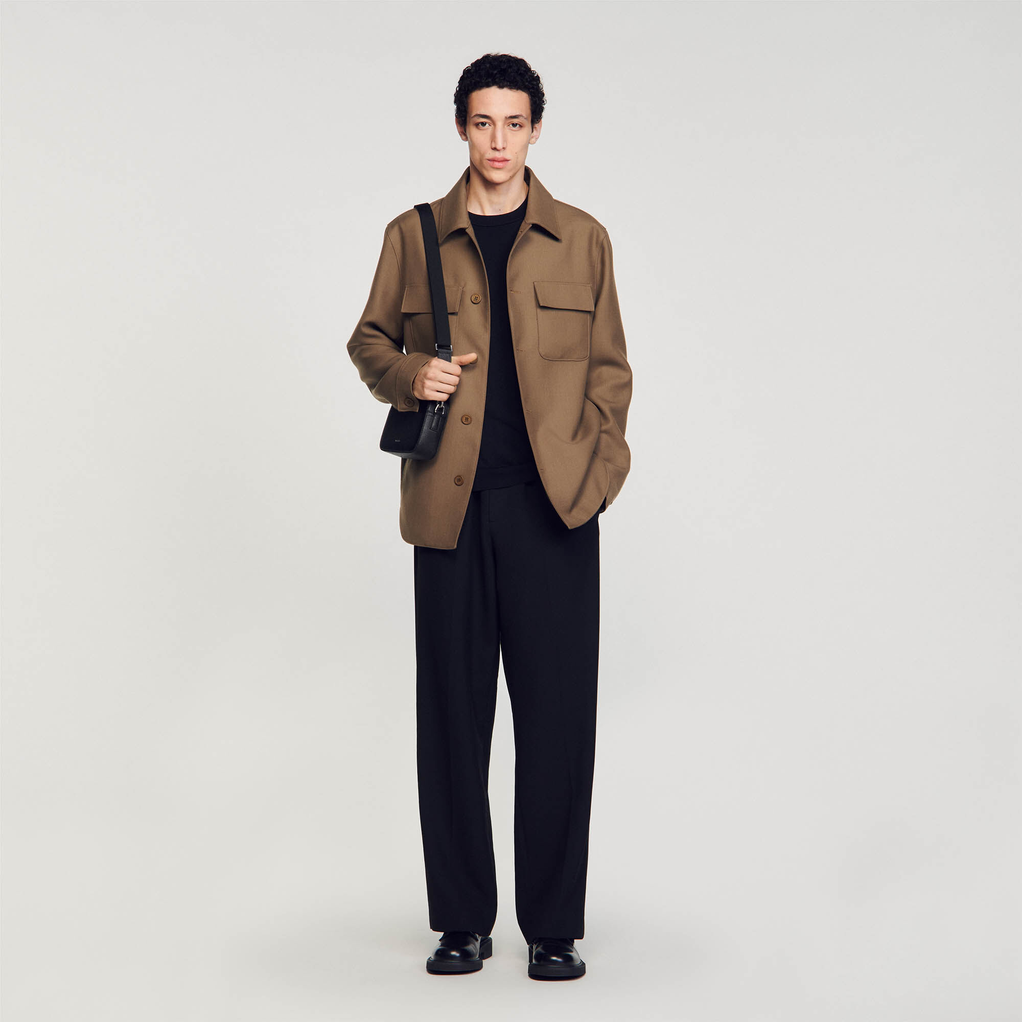 Buttoned overshirt