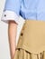Short ruffled skirt