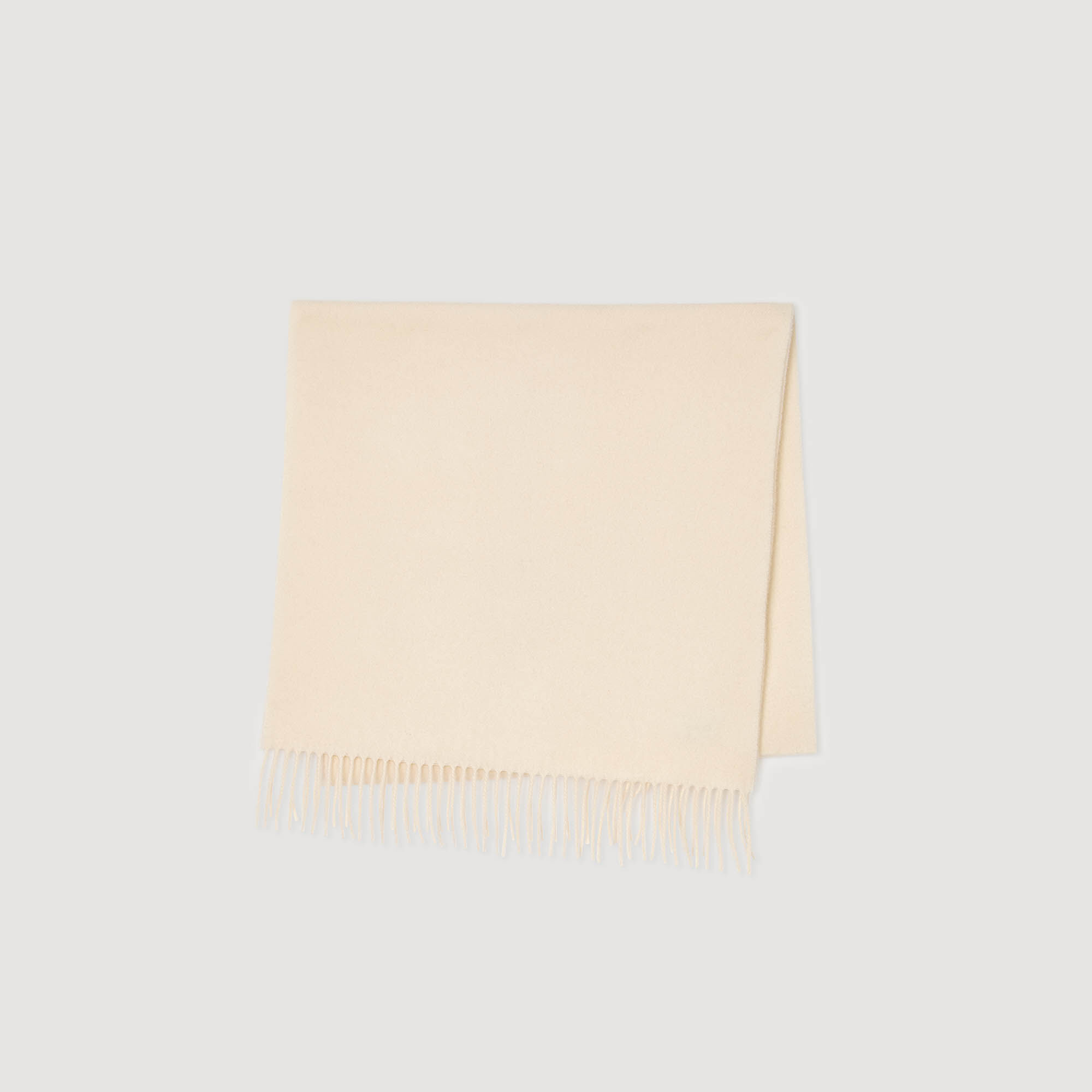 Wool and cashmere scarf