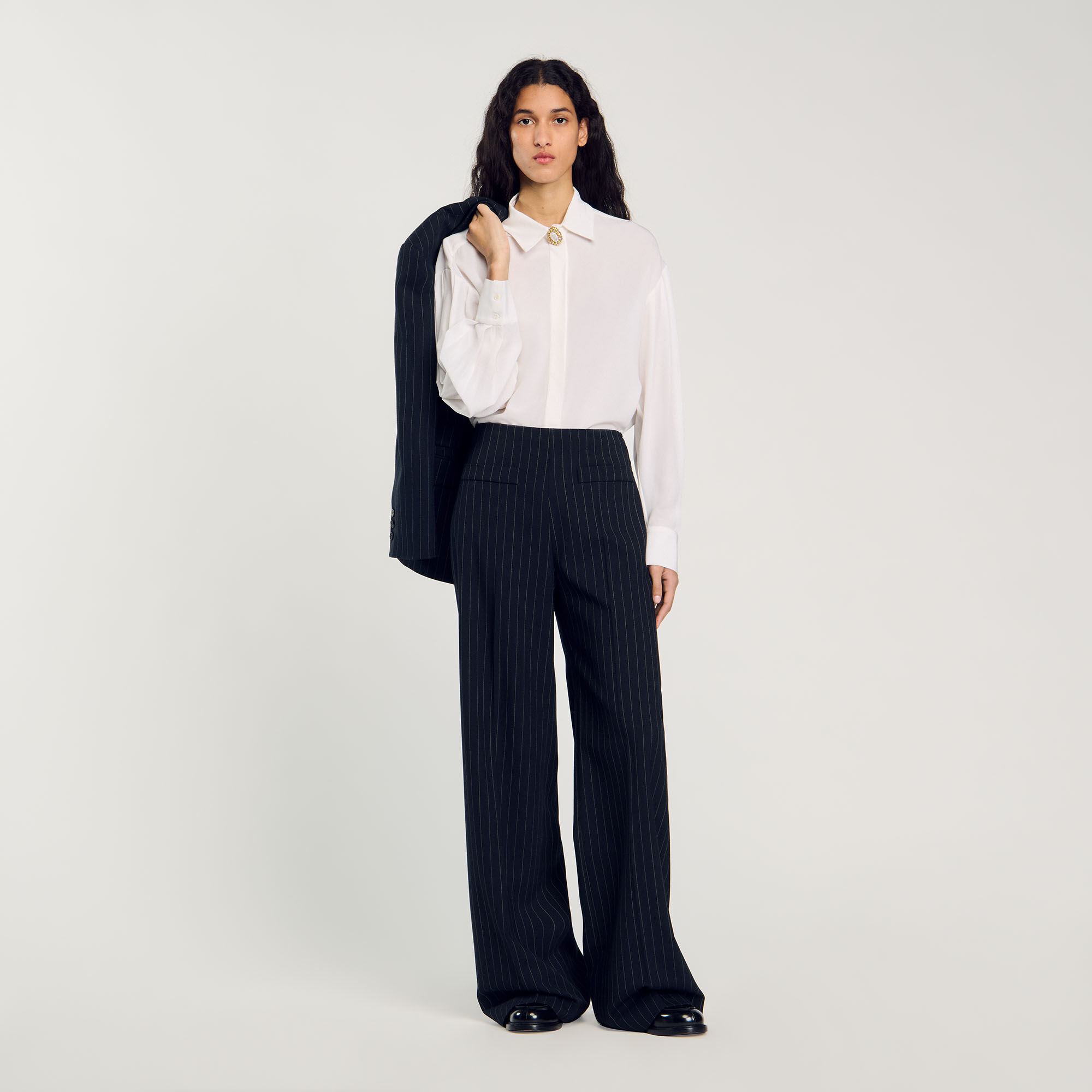 Floaty silk shirt