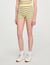 Striped knit shorts