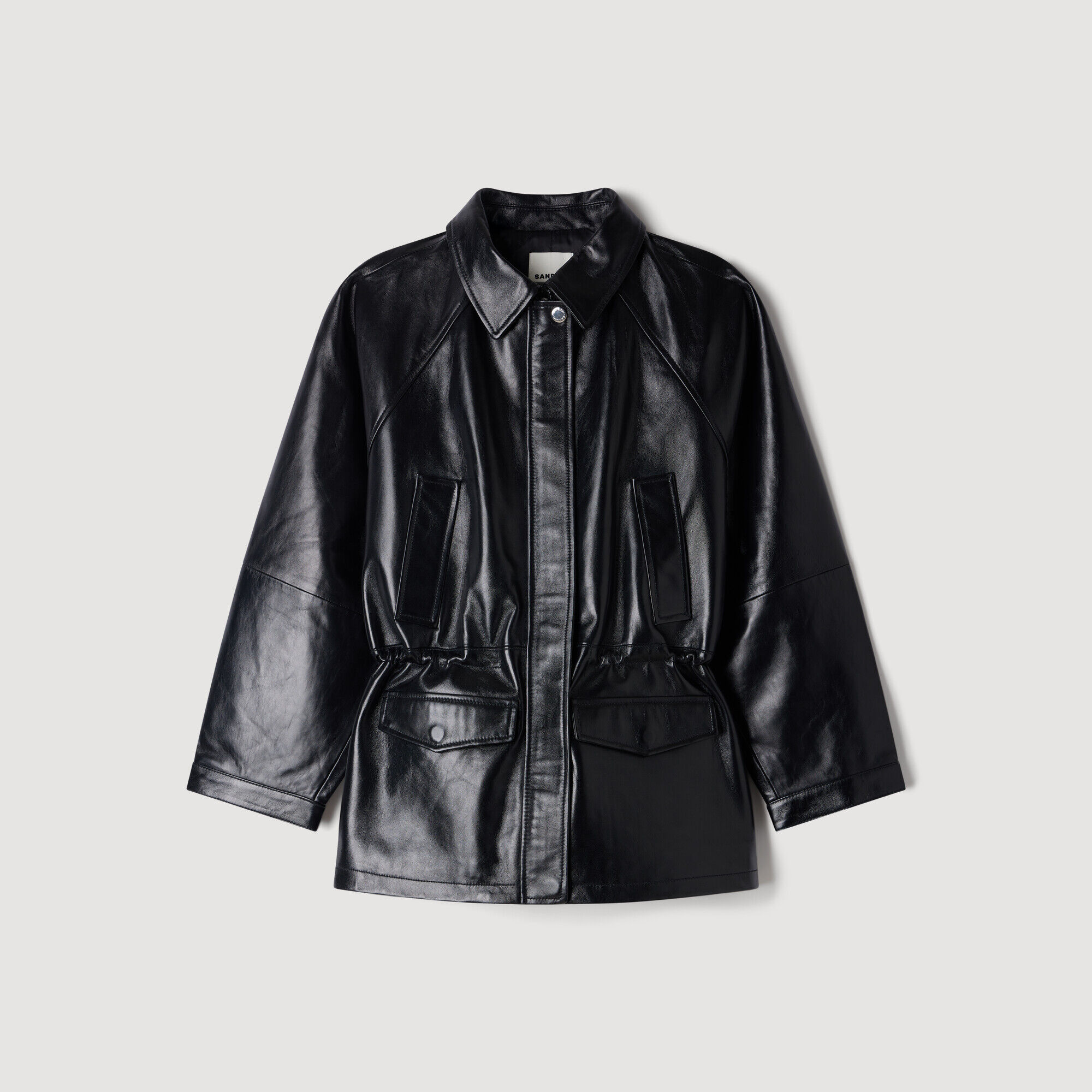 Smooth leather jacket