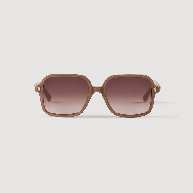 Rectangular sunglasses