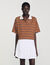 Striped rhinestone T-shirt