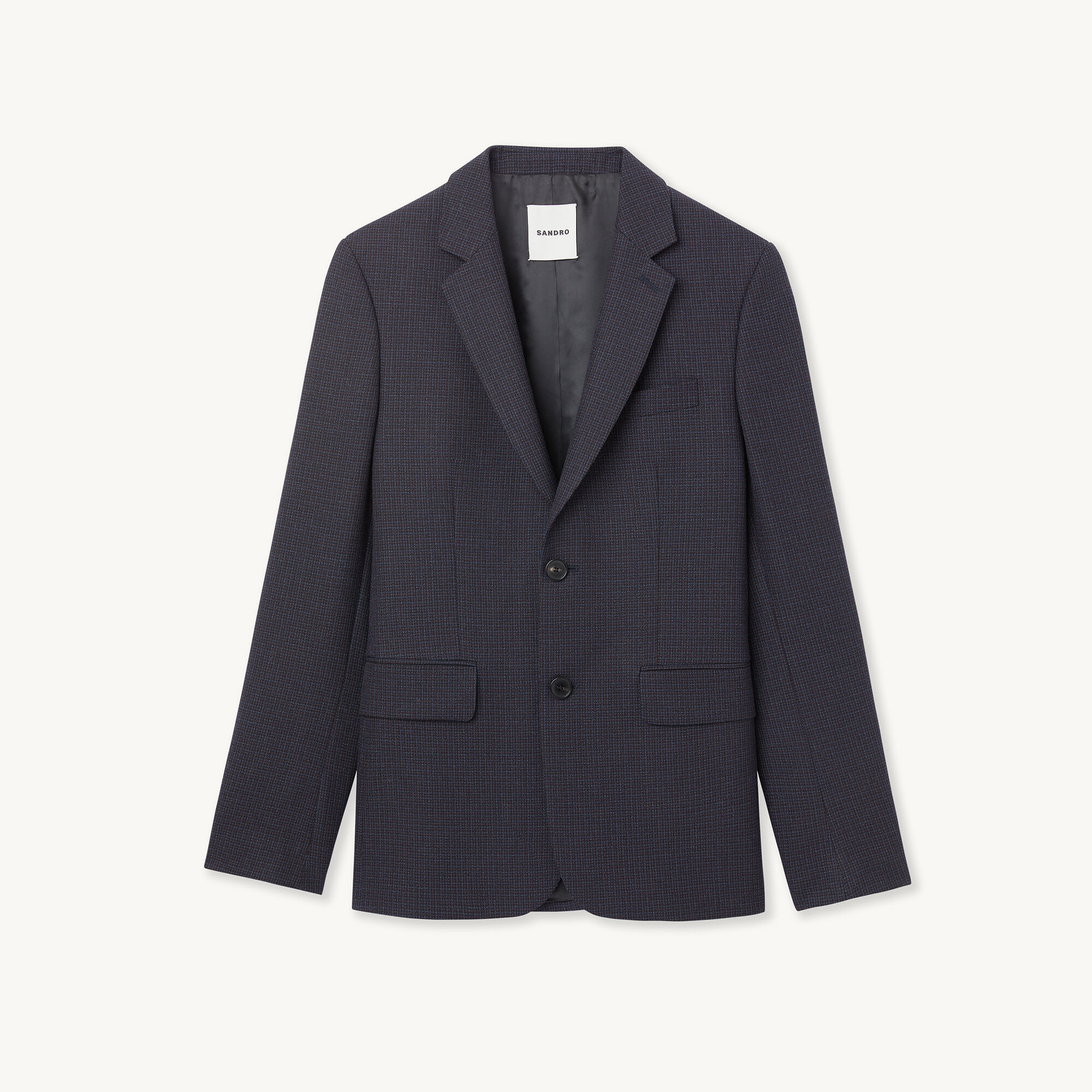 Virgin wool suit jacket
