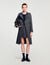 Rhinestone trench coat