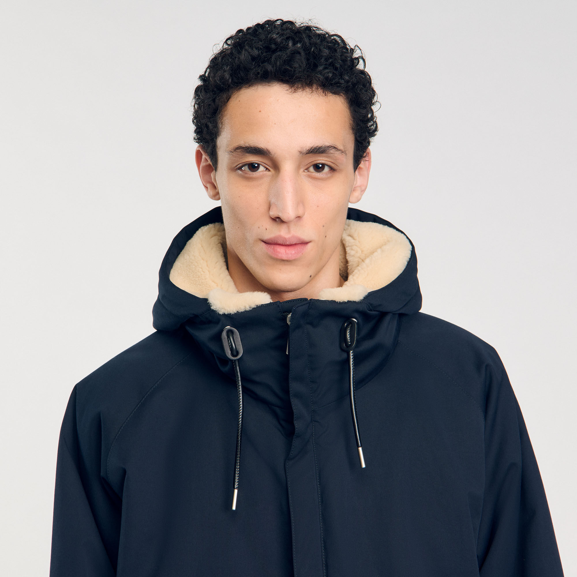 Quilted cotton parka