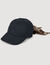 Cap with tied scarf