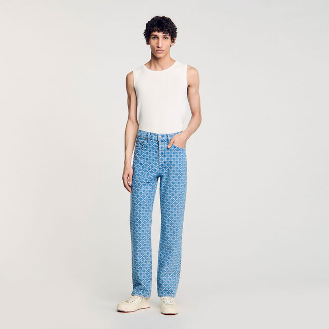 Regular-fit Square Cross jeans