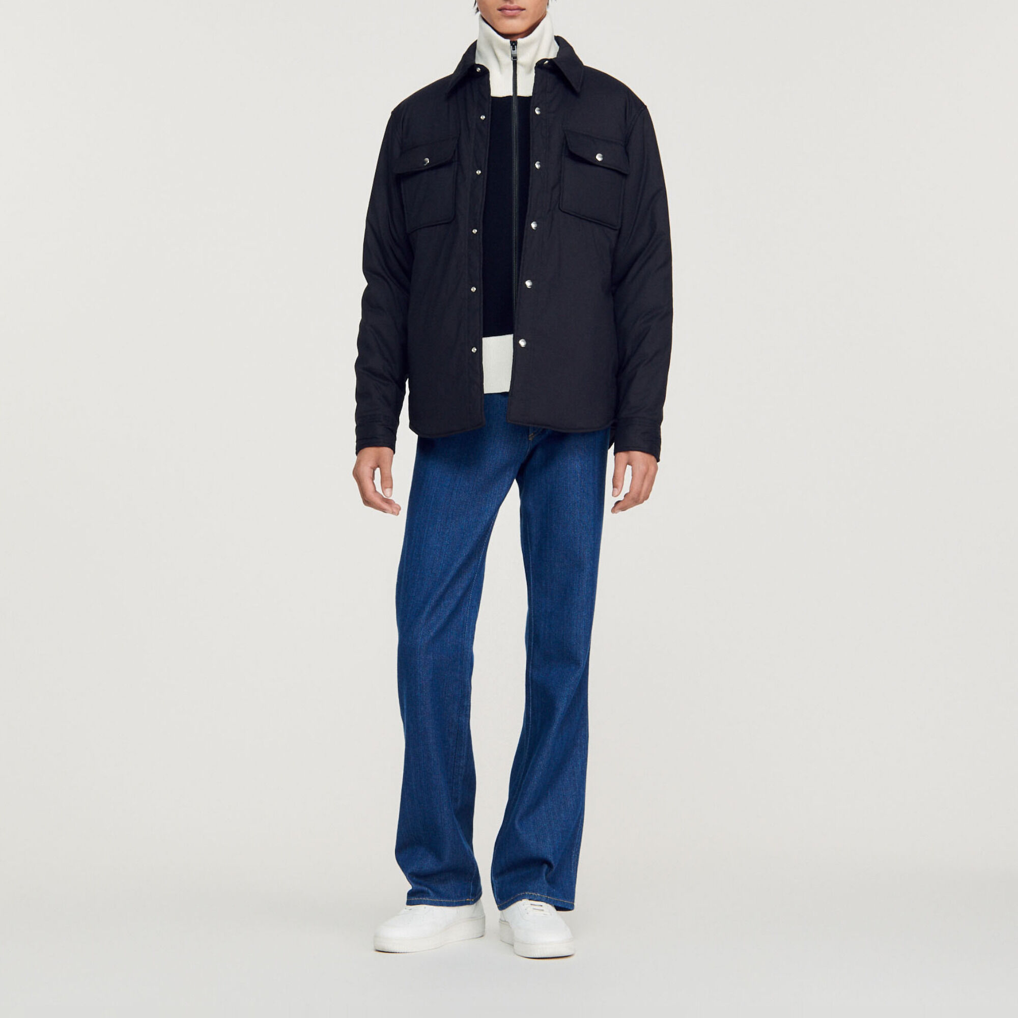 Technical fabric jacket
