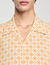 Square Cross motif flowing blouse