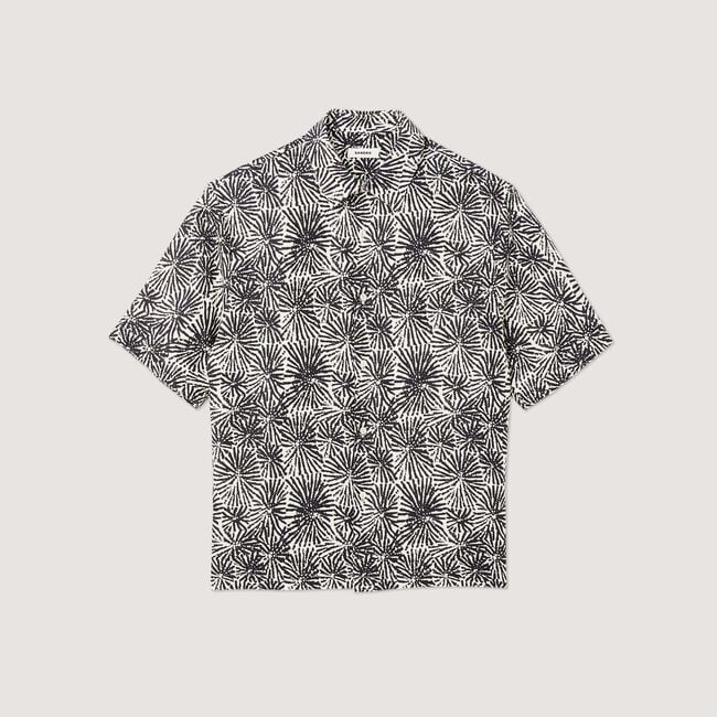 Oversized printed shirt