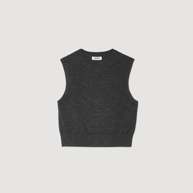 Sleeveless jumper
