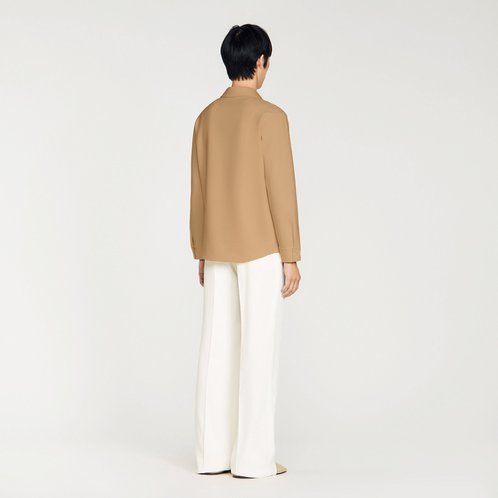 Long-sleeved jersey shirt